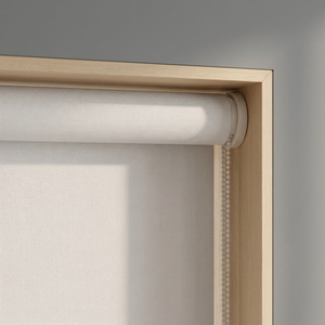 Grey Cordless 100% Blackout Japandi Modern Roller <b>Blind</b> Fireproof <b>Window</b> <b>Shade</b> for Office House School University - Product Image 4