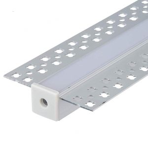Profilé d'extrusion en aluminium pour LED sans cadre, profilé LED pour bande de plâtre, canal LED encastré pour cloison sèche, profilé LED en aluminium pour plafond et mur - Product Image 3