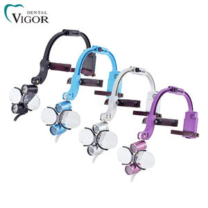 Lupas Dentales con Lámpara LED, Aumento de 2.5X y 3.5X, Binoculares con Luz Quirúrgica de 5W, Lámpara de Cabeza para Odontología - Product Image 5