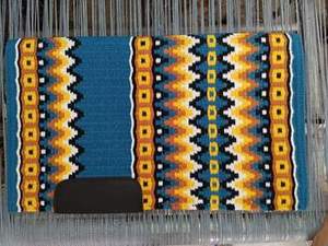 Heavy Show Horse Tack Saddle Pad Western Dressage Jumping Cotton Ranch Riding Custom Pad - Product Image 4