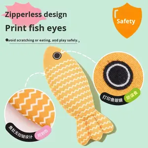 ของเล่นแมวแคทนิปสำหรับแมวในบ้าน-ของเล่นแมวรูปสัตว์การ์ตูนทำจากผ้าลินินรูปทรงหมอน<span class=keywords><strong>นอน</strong></span> ปลอดภัยต่อสิ่งแวดล้อม - Product Image 3