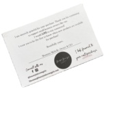 Impresión de Tarjetas de Visita Personalizadas de Alta Calidad / Tarjetas de Felicitación y Agradecimiento