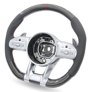 Volant de direction Retrofit Carbonio pour Mercedes Benz <span class=keywords><strong>AMG</strong></span> W116 W202 CLS550 W177 C190 C350 - Product Image 4