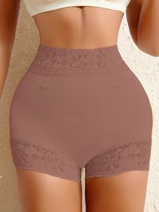 Shorty gainant pour femme, effet remonte-fesses et contrôle du ventre, avec grip antidérapant en silicone, pour diverses occasions - Product Image 6