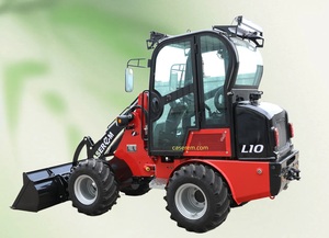 Caser L10 EPA CE phê duyệt mini bánh xe tải 4 bánh xe Ổ Đĩa nông nghiệp nhỏ gọn mini loader Chất lượng cao - Product Image 6
