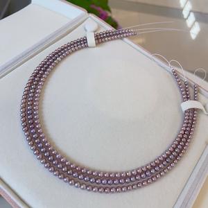 สร้อยคอมุกธรรมชาติอเนกประสงค์ทันสมัย ​​สีผสมแบบลูกกวาด ขนาด 6-7 มม. มีตำหนิเล็กน้อย สำหรับแจกส่วนตัว รุ่นเวนชิ 21235 - Product Image 1