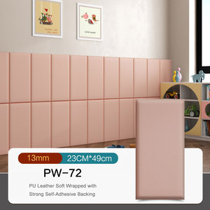 Panneau mural 3D auto-adhésif imperméable et épais pour chambre d'enfant, protection anti-choc pour tête <span class=keywords><strong>de</strong></span> <span class=keywords><strong>lit</strong></span> et contour <span class=keywords><strong>de</strong></span> <span class=keywords><strong>lit</strong></span> - Product Image 3