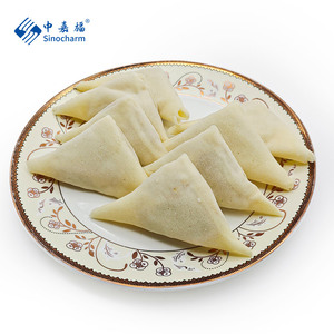 Sinocharm Samosa di verdure surgelate HALAL merenda pronta da mangiare con verdure fresche a dadini, facile delizia culinaria - Product Image 2