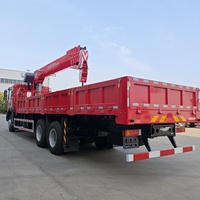 Grue de levage Dongfeng 6X4 montée sur camion, grue à flèche, prix compétitif, directement de l'usine