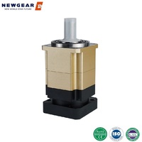 Réducteur planétaire à angle droit haute précision à couple élevé avec bride carrée pour moteur pas à pas, en stock, vente directe