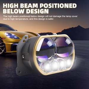 SANVI New L600S Super 63W 3 Inch <b>Led</b> <b>Projector</b> Lens Headlights Retrofit <b>Led</b> Lens Car Lamp 6000K - Product Image 3