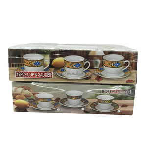 YDY Vente en gros, design personnalisé, art traditionnel classique de <span class=keywords><strong>Sheba</strong></span>, ensemble de tasses à café éthiopiennes érythréennes 80CC, ensemble de tasses à café en porcelaine Cawa - Product Image 4