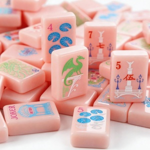 Jeu <span class=keywords><strong>de</strong></span> Mahjong américain <span class=keywords><strong>de</strong></span> luxe personnalisé en acrylique gravé, 160 pièces, pour 4 joueurs, <span class=keywords><strong>table</strong></span> <span class=keywords><strong>de</strong></span> jeu sociale - Product Image 2