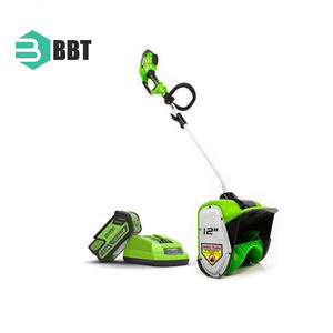 2024 Fabriek Groothandel 40V Draadloze Schepblazer Sneeuwwerper Tuin Elektrische Mini Sneeuwploeg Batterij Sneeuwschoppen - Product Image 4