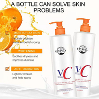 Lueur gluta lueur 24k or acide hyaluroïque carotte Lotion pour le corps lait blanc collagène blanchissant vitamine C lotion pour le corps hydratant 480ml