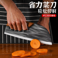 Couteau de chef chinois 40Cr15MoV, manche en bois naturel, forgé à la main, durable, hachoir de cuisine pour couper la viande et les légumes, vente en gros
