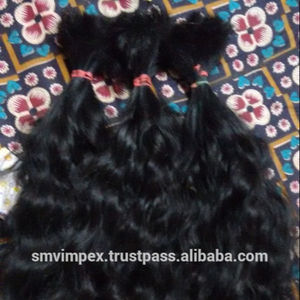 Cheveux bruts en vrac Bonne rétroaction Remy cheveux humains en vrac. Prix de gros Meilleur naturel bouclés Vrigin indien en vrac cheveux humains. - Product Image 2