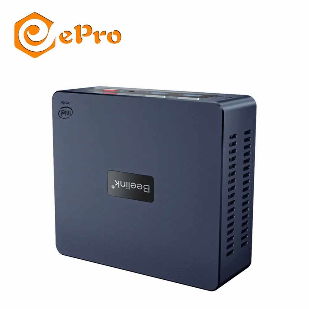 Epro 2024 Top one selling Beelink Mini S Intel N5095 8G128G Mini PC Wins10 SSD Mini S Industrial Computer Gaming Bank beelink