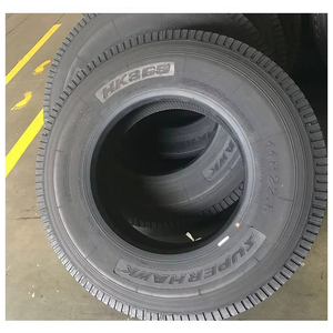 ยางรถบรรทุกแบบไม่มียางใน ยี่ห้อจีนคุณภาพดี ราคาส่ง 11R22.5 ยางเรเดียลเหล็กทั้งเส้น เหมาะสำหรับรถบรรทุกขนาดกลางถึงยาว รุ่น HK802 HK810 HK859 - Product Image 1