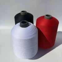 Fil DTY 100% polyester haute élasticité et haute ténacité 50D/2 teint en masse imitation nylon pour le tricot, la couture et le tissage