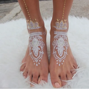 Tatouages floraux sexy vintage à la mode pour la maternité, à base de plumes de Brahma et d'éléphant, pour distributeur automatique de tatouages - Product Image 4