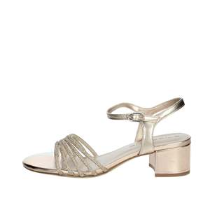 Sandalo con Tacco da Donna Tamaris 1-28248-44 con Cinturini in Metallo Rame e Tacco Largo - Product Image 1