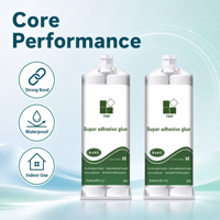 Résine époxy SANKIN 1:1 AB, colle imperméable pour intérieur, revêtement en résine époxy, colle adhésive forte pour applications sur sols, murs et carreaux