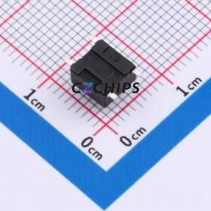 ZX-QC66-5.0TP Tactile Switch SMD-4P,6x6mm Switch Single Pole Single Throw Round Button 2.6N Vertical Mount - Product Image 2
