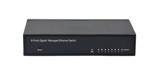2025 OEM/ODM 8-Port Gigabit 10/100/1000Mbps Smart Network <strong>Switch</strong> Hub Easy Web Managed Supports CKD New Network <strong>Devices</strong> - Product Image 2