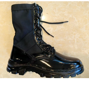 Bottes en cuir de vachette lisse et brillant de haute qualité, personnalisées DFS19 pour hommes, taille Good Year - Product Image 3