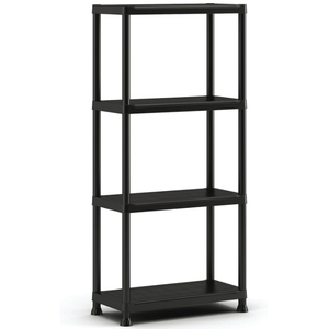 Warehouse Store Home <strong>Garage</strong> <strong>Plastic</strong> Shelving Storage <strong>Shelves</strong> Rack <strong>Plastic</strong> Shelf Unit 5 Layer - Product Image 1