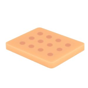 Almohadilla de Entrenamiento de Inyección Cutánea de Silicona para Prácticas de Estudiantes de Enfermería - Product Image 1