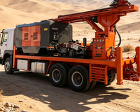 Machine de forage de puits montée sur camion de 300 m certifiée CE à haute efficacité pour puits d'eau avec garantie gratuite