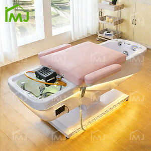 Camas de Spa Coreanas de Lujo para Salón de Belleza, con Respaldo Reclinable, para Pedicura, Baño de Pies y Tratamientos Capilares - Product Image 2