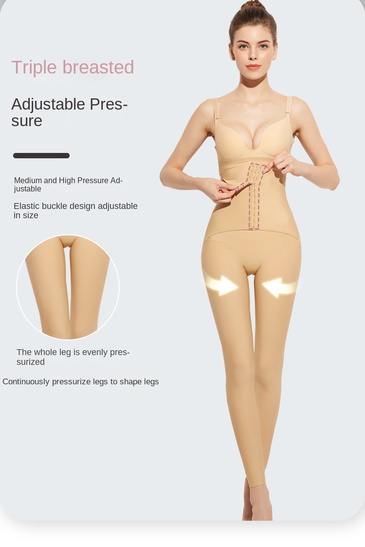 ZOYIAME Cross Abs Shaping Pants Thigh Liposuction Post-Surgery Compression Tights High Waist Trainer Butt Lift Faja BBL Pants
