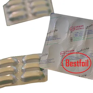 Фармацевтическая упаковка блистерная лидирующая фольга brother PTP для герметизации с ПВХ или алюминиевой фольгой для упаковки таблеток
