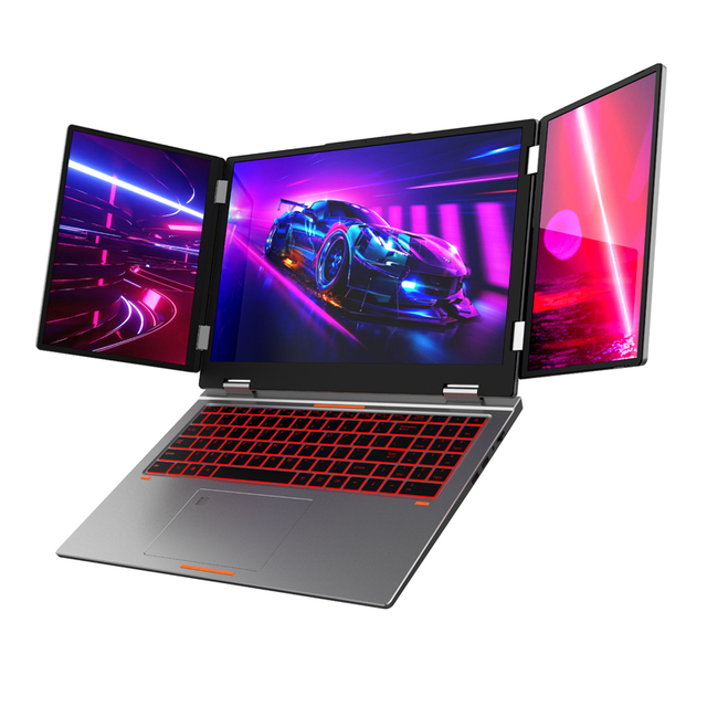Direct Selling Brand New Laptop 16Inch Three-Screen Intel Core I7-1260P Wifi6 Computer Laptop Face Unlock Function Gaming Laptop