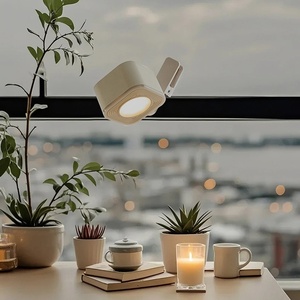 אלחוטיים מגנטים מוכי קיר תאורה נשלטת מגע-שליטה על קיר אווירה חמה אור מנורת שולחן לחדר שינה - Product Image 4