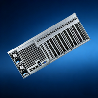Serveur de station de travail 4 GPU avec 4 cartes graphiques 24 Go, 2 processeurs 14 cœurs, 128 Go de RAM, 1 To de SSD pour l'entraînement et le calcul IA