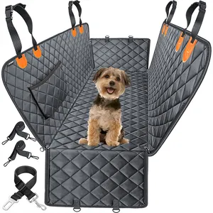 Không thấm nước xe con chó trở lại chỗ ngồi Bìa nonslip xe Thảm vật nuôi Dirt-proof Pet Dog xe chỗ ngồi bao gồm cho chó trở lại chỗ ngồi