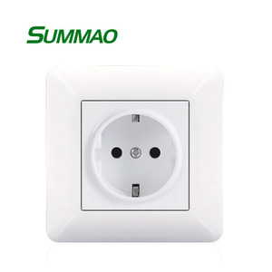Umweltfreundliche Hohe Qualität Wand Montiert Steckdosen Deutsch/EU Steckdose - Product Image 6