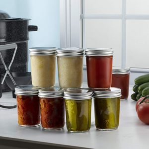 Frascos de Vidrio al por Mayor con Tapas Herméticas, Recipientes de Vidrio Portátiles de Gran Capacidad para Almacenamiento de Alimentos, Diseño Moderno, Marca Privada - Product Image 3