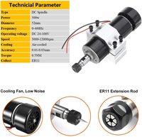 Kit de Máquina Fresadora CNC 3018 Max para Madera, Controlador Offline, Control GRBL de 3 Ejes, Grabador Láser de Diodo, Acrílico, MDF