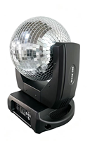 Lumière disco à commande vocale, boule magique DMX rotative, boule disco pour KTV, discothèque, lumières de fête, boule à tête mobile