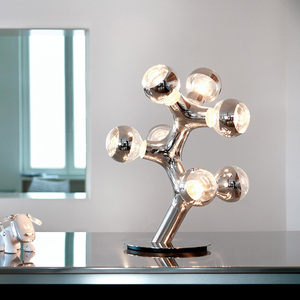 Modern Decorative Brass Branch Led Hotel Living Room Bedside Bar Luxury Table <strong>Lamp</strong> - Product Image 2