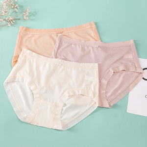 Mutande da Donna in Modal con Pizzo Ultra-sottile, Traspiranti, Confortevoli, Antibatteriche, a Vita Media, Collezione 2025 - Product Image 3