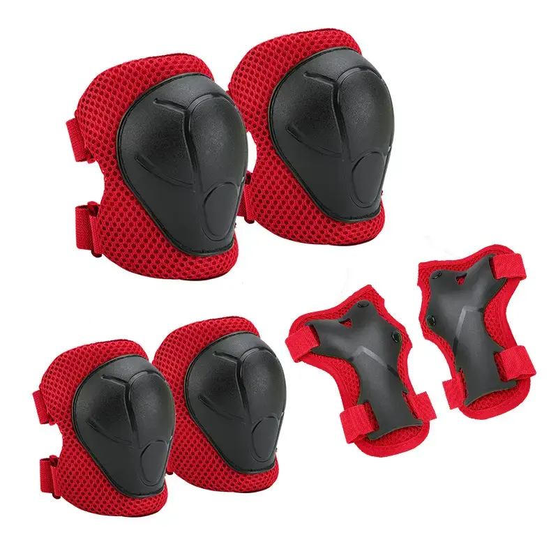 Hot Crianças Skating Elbow Anti drop Skateboarding crianças Proteção Joelho Cotovelo Pulso Pads Guard Set para Crianças