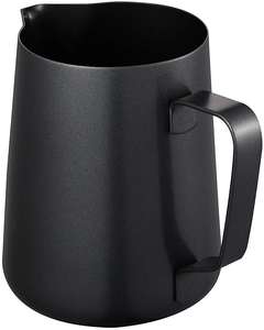 Pichet à mousse à lait en acier inoxydable écologique mini 600 ml <span class=keywords><strong>noir</strong></span> pour barista arabe, café <span class=keywords><strong>latte</strong></span>, pichet à mousse - Product Image 5