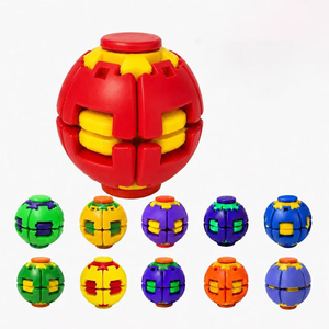 Produits Tendances : Jouets Anti-Stress Imprimés en 3D, Balle à Presser, Fidget Spinner Multicolore pour Enfants et Adultes, Soulage l'Anxiété - Product Image 1