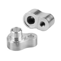 Kit adaptateur de bloc d'air conditionné arrière en alliage d'aluminium usiné CNC et acier inoxydable